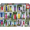 Image de Puzzle - EDUCA - Les portes de Notting Hill - 1000 pièces - Thème Architecture - 68 x 48 cm