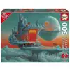 Image de Puzzle - EDUCA - Planete de Feu et de Glace - 500 pieces - 68x48 cm - a partir de 10 ans - Neuf
