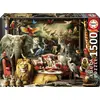 Image de Puzzle - EDUCA - Le Manoir des Animaux - 1500 pièces - 85 x 60 cm - à partir de 15 ans