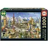 Image de Puzzle - EDUCA - Symboles de l'Europe Miniature - 1000 pieces - 62,5 x 30 cm - a partir de 12 ans - Neuf