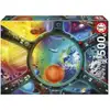 Image de Puzzle - EDUCA - Promenade Spatiale - 500 pieces - Theme Science et espace - Dimensions 48x34 cm - Neuf