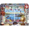 Image de Puzzle - EDUCA - Vie partuaire - 1000 pieces - 68x48 cm - Pour adultes - Theme nature - Neuf