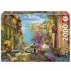 Image de Puzzle - EDUCA - Café Espagnol - 2000 pieces - 96x68 cm - Theme Voyage et cartes - Adulte - Neuf