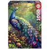 Image de Puzzle EDUCA Jardin de Paons 1000 pièces 68 x 48 cm Pour adultes à partir de 12 ans - Neuf
