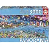 Image de Puzzle - EDUCA - Panorama de la vie - 3000 pièces