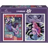 Image de Puzzle - EDUCA - Méchants et Princesses Disney - 2 x 500 pièces