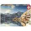 Image de Puzzle - EDUCA - Hallstatt Hiver - 1500 pieces - Paysage - 85 x 60 cm - Adulte - Neuf