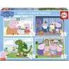 Image de Puzzle Multi 4 Junior - EDUCA - Peppa Pig - 20+40+60+80 pièces