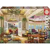 Image de Puzzle - EDUCA - La vie au bord de la mer - 3000 pièces - 120 x 85 cm - À partir de 15 ans