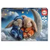 Image de Puzzle Educa Bunny Dreams, 100 pièces, multicolore, pour enfants, multicolore, taille unique