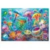 Image de Puzzle Educa « Jellyfish » 1000 pièces, multicolore, pour enfants, multicolore, taille unique