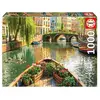 Image de Puzzle Educa « Promenade en bateau à Amsterdam » 1 000 pièces, multicolore, pour enfants, multicolore, taille unique