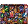 Image de Puzzle Educa Rêves en Bocal 2000 pièces thème fantasy multicolore - Neuf