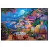 Image de Puzzle Educa Night Date à Positano, 2000 pièces, multicolore, pour enfants, multicolore, taille unique