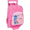 Image de Safta Stitch Chill Sac à dos à roulettes Rose Rose One Size