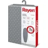 Image de Housse Pour Table à Repasser 130 X 47 Cm - Gris & Pois Blancs - Rayen