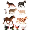 Image de Figurines d'animaux Miniland, thème ferme, 11 pièces, multicolores. Adaptées aux enfants, multicolores, taille unique