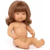 Image de Poupée bébé rousse européenne Miniland, 38 cm, multicolore Multicolore, taille unique