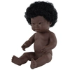 Image de Poupée bébé fille Syndrome de Down - Poupée peau foncée Handicap Jardin d'enfants Jeu éducatif