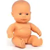 Image de Poupée bébé caucasienne Miniland, 21 cm, couleur beige. Taille unique