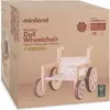 Image de Miniland Fauteuil roulant Poupées Jouets en bois, outils inclus