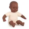 Image de Miniland Poupée bébé africaine 32cm Jouet éducatif Poupée