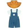 Image de Costume de fermier Miniland, 38 cm, multicolore Multicolore, taille unique