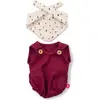 Image de Vêtements de poupée Miniland Body garçon 38cm bordeaux-crème