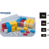 Image de Set de 76 poids en plastique - Miniland