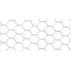 Image de Grillage métalique 0,5 x 25 m - maille 19 x 0,7 mm - structure hexagonale - triple torsion
