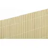 Image de Canisse PVC double face 20mm - coloris Bambou - 1,5x3m
