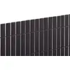 Image de Canisse PVC double face 20mm - Anthracite - 1x3m
