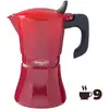 Image de Machine à Café En Aluminium De 9 Tasses Modele: Petra Oroley Couleur Rouge. - Oroley