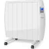 Image de Radiateur électrique à inertie sèche connecté 1200w blanc - Taurus Alpatec - MALBORK CONNECT 1200 -