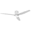 Image de Ventilateur de plafond Taurus Polar 3B Pure White 30 W 6 vitesses LED 24 W télécommande Blanc - Neuf