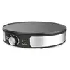 Image de Machine à crêpes électrique Taurus Crêpière Crêpe & Fun 1200 W 30 cm plaque antiadhésive thermostat réglable Noir - Neuf