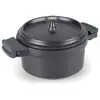 Image de Cocotte Fundicion Ronde En Fonte D 24 Cm Noir