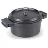 Image de Cocotte Noire Ronde Alu Fondu 28 Cm - Lacor