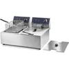 Image de Lacor 69466-Double Professional Professional 2500 W (x2), 12 l/ 6'00 L x 2, Acier inoxydable