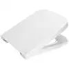 Image de Roca - Abattant Et Couvercle De Toilette Compact Dama Avec Siège Rembourré Couleur : Blanc