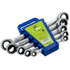 Image de Clés Et Douilles Irimo 8-19 Mm Star Ratchet Spanner Set Design Anglé Mécanisme À Cliquet