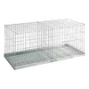 Image de Suinga   Cage D'Exposition Pour Pigeons Et Oiseaux   2 Départements   Dimensions 100x42x47 Cm   Accès Facile Avec 2 Portes