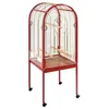 Image de Grande Cage Oiseau Sur Pied Volière Canaries Perroquet Grosses Perruches Cacatoès Ara Cage Oiseaux Avec Support 54x54x155 Cm