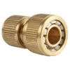 Image de Suinga - Raccord D'Arrosage 19 Mm (3/4'') En Laiton, Rapide Raccord Connecteurs Pour Tuyau D'Arrosage Dans Le Jardin
