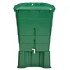 Image de Suinga - Réservoir D'Eau En Polypropylène 300 L. Recuperateur D Eau 66x80x92 Cm, Avec Socle De Support 60x60x33 Cm, Vert