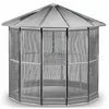 Image de Suinga - Cage À Oiseaux Galvanisée 12 Côtés 232 X 255 Cm