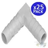 Image de Suinga - Lot De 25 Coude 10 Mm Pour Tuyau Flexible Pour Les Connexions Dans Les Systèmes D'Irrigation Et D'Eau