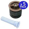 Image de Suinga - Lot De 5 Buse Rain Bird 12 Van Pour Diffuseurs D'Irrigation Arroseurs De Jardin À Angle Réglable Portée 3,7 Mètres
