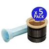 Image de Suinga - Lot De 5 Buse Rain Bird 18 Van Pour Diffuseurs D'Irrigation Arroseurs De Jardin À Angle Réglable Portée 5,2 Mètres