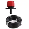 Image de Suinga - Tuyau Goutte À Goutte 16mm 100 Mètres + 100 Goutteurs Réglables De 0 À 70 Litres/heure
